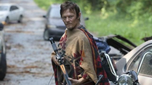 The poncho Daryl Dixon (Norman Reedus) in The Walking Dead