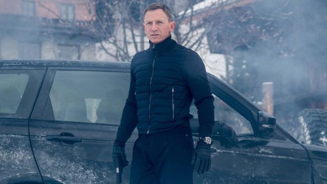 The leather gloves Agnelle worn by James Bond (Daniel Craig) in Spectrum