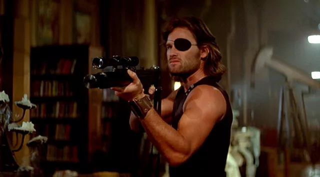 The black eyepatch worn by Snake Plissken (Kurt Russell) in