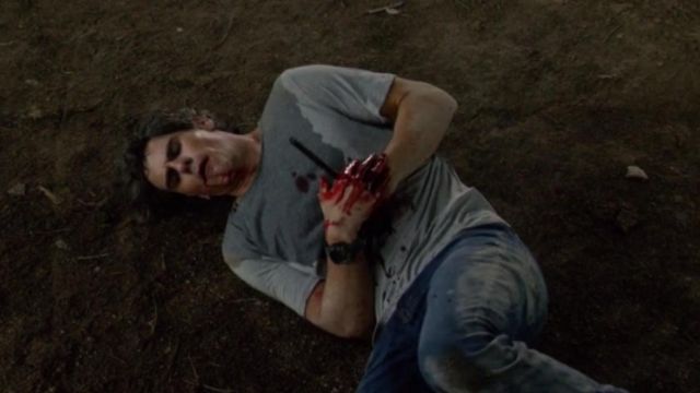 The G-shock of Sam Verdreaux (Eddie Cahill) in Under The Dome