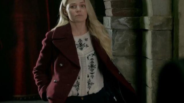 Le haut brodé d'Emma Swan dans Once Upon A Time