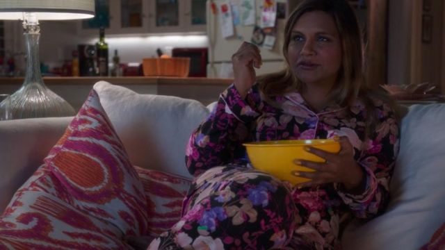 The pyjama flower from Dr. Mindy Lahiri (Mindy Kaling) in The Mindy Project