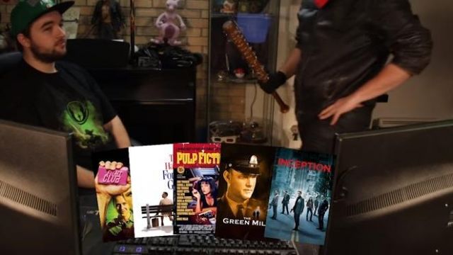 The film pulp fiction in the youtube video The Green Line - 50/50 (review)