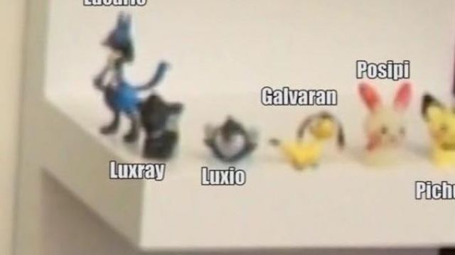 figurine luxio seen in No, but have you seen what you listen to 09 - gag reel of Linksthesun