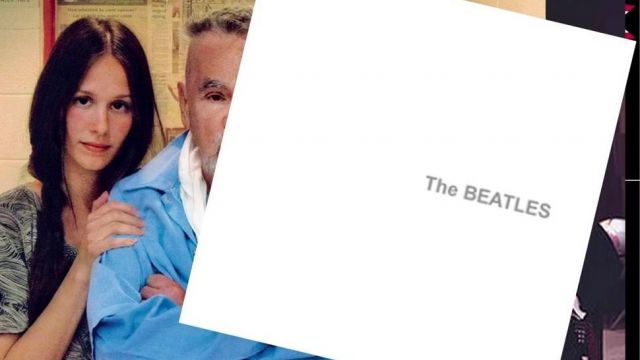 CD the Beatles White album seen in Point Culture : les Serial Killers of Linksthesun