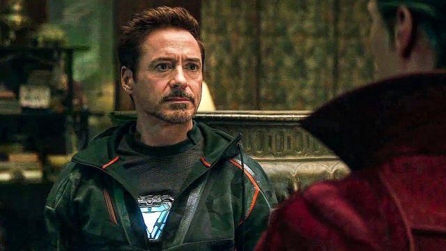 Cam­ou­flage jacket worn by Tony Stark (Robert Downey Jr.) as seen in Avengers: Infinity War