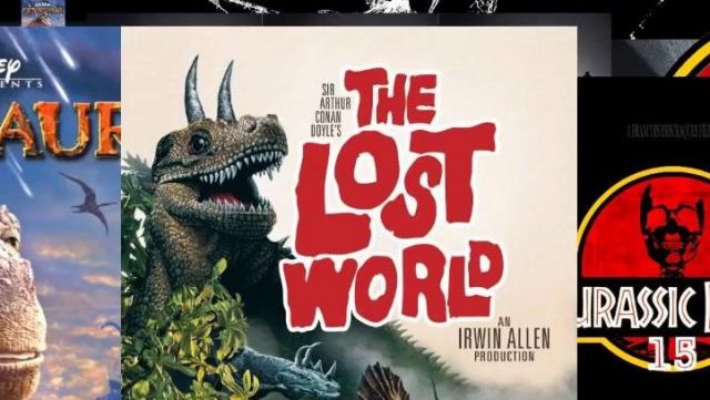 DVD The Lost World seen in Culture Point on the Dinosaurs of Linksthesun
