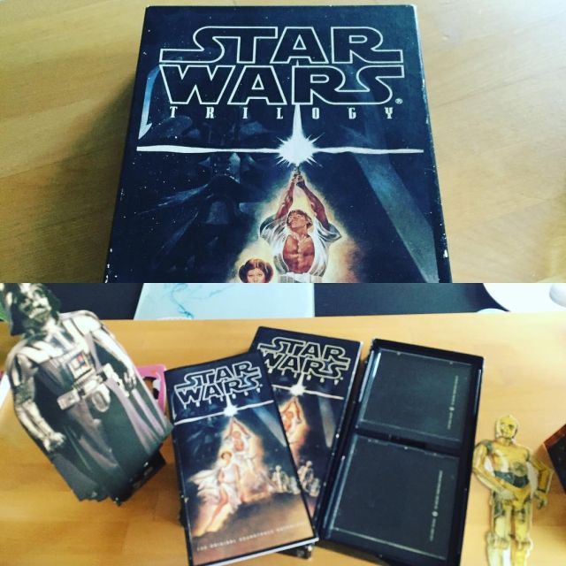 Star Wars Trilogy: The Original Soundtrack Anthology (20th Century Fox 1993) on the account Instagram of Gastronogeek (Thibaud Villanova)