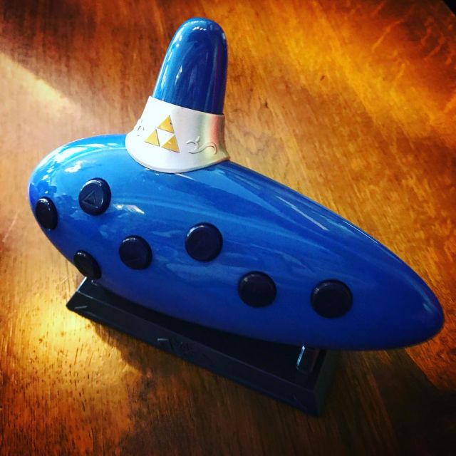 l'Ocarina de Zelda de Gastronogeek (Thibaud Villanova) sur Instagram