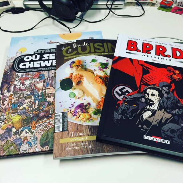 Star Wars "Où se cache Chewbacca" Tome 1 de Gastronogeek (Thibaud Villanova) sur son compte Instagram