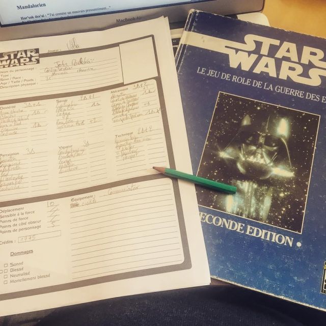 El libro usado "Star Wars - The Star Wars Role-Playing Game" (Segunda Edición) de Gastronogeek (Thibaud Villanova)