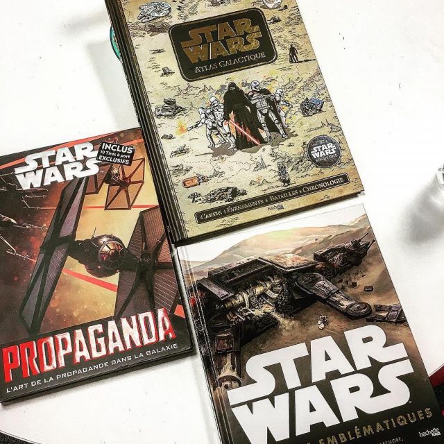 El libro Star Wars Galactic Atlas en la cuenta de Instagram de Gastronogeek (Thibaud Villanova)