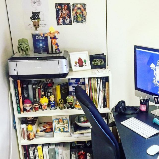 La figurine Vault boy sur le compte Instagram de Gastronogeek (Thibaud Villanova)