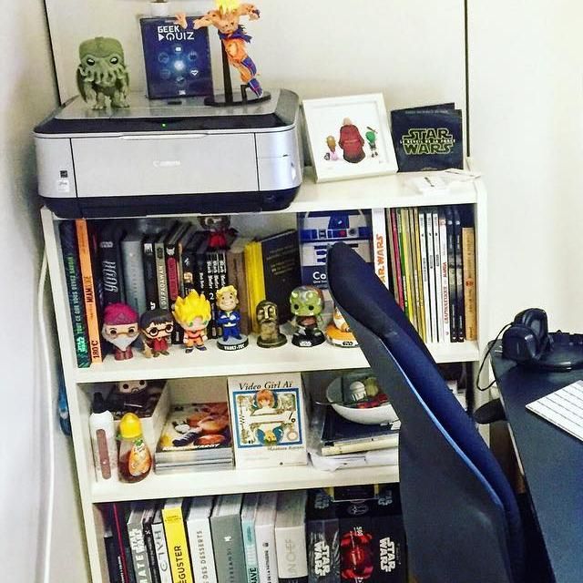 La figura Funko Pop Harry Potter Quidditch en la cuenta de Instagram de Gastronogeek (Thibaud Villanova)