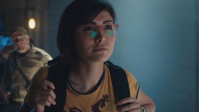 Pink Eyeglasses worn by Zia Rodriguez (Daniella Pineda) as seen in Jurassic World: Fallen kingdom