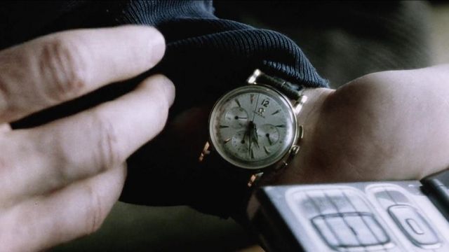 Vintage Omega Chronograph watch worn by Ray Ferrier (Tom Cruise) as seen in War of The Worlds