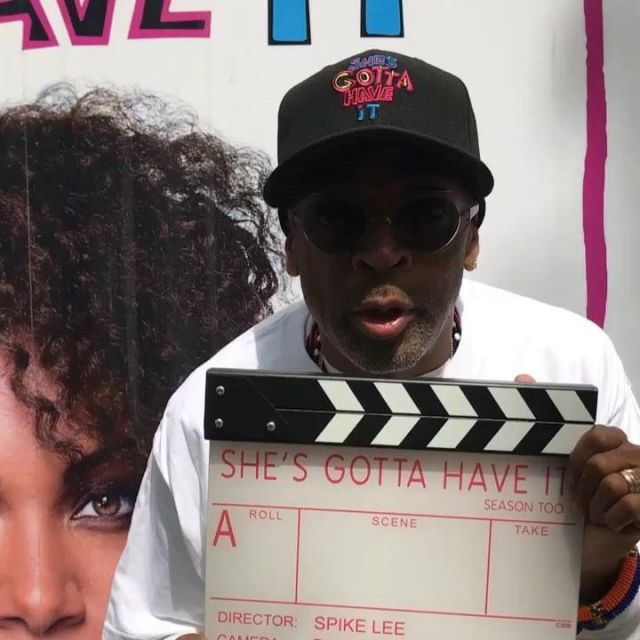 La casquette New Era x 40 Acres "She's Gotta Have it" de Spike Lee sur son compte Instagram