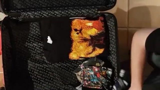 Camiseta de Sauron en el video de Linksthesun "Vlog - LinksTheSun at Geek Faëries 2017"