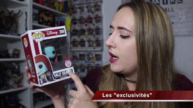 La figurine funko pop de Sally dans la vidéo youtube Commencer sa collection de Funko Pop! de Fancy Fanny