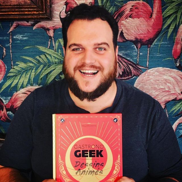 El libro Gastronogeek dibujos animados especiales en la cuenta de Instagram de gastronogeek