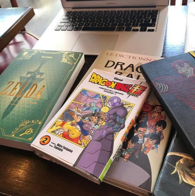 The book Dragon Ball Super volume 2 on the account Instagram of Gastronogeek