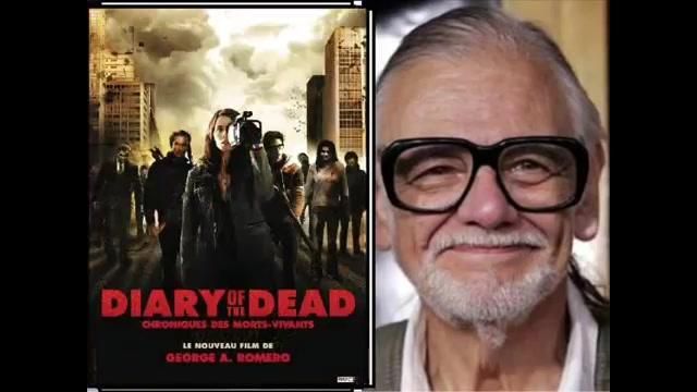 Poster for the movie diary of the dead in the video linksthesun Culture Point on the Zombies