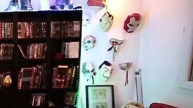 Máscara de Casa de papel vista en Vlog - LinksTheSun en The Geek Faëries 2018 de Linksthesun