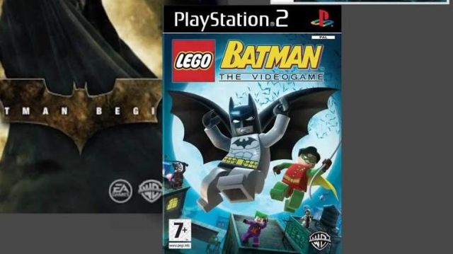 Game Lego Batman the video game (Playstation 2) seen in Culture Point on Batman (Linksthesun)