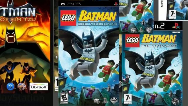 Game Lego Batman the video game (PSP) seen in the Point Culture sur Batman (Linksthesun)