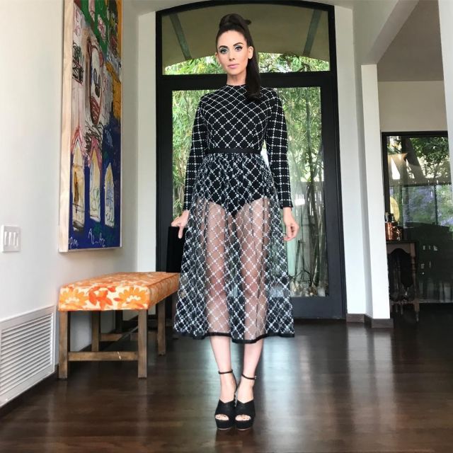 El vestido de Sandy Liang de Alison Brie en los MTV Movie Awards 2018