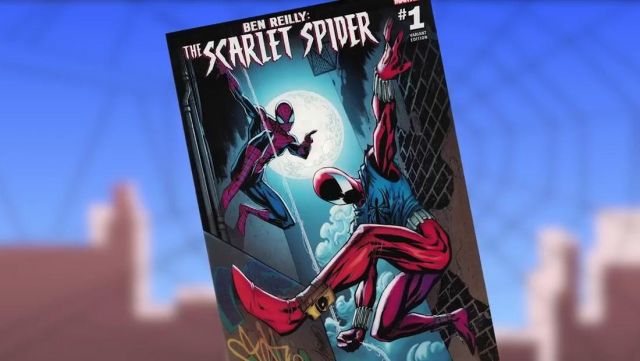 comic SCARLET SPIDER #1 vu dans Les 20 Ennemis les plus Nuls de Spider-man de Linksthesun