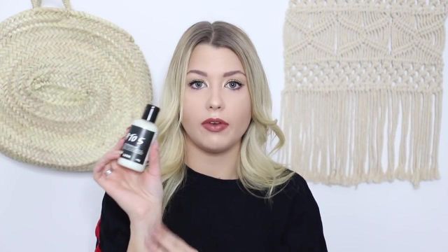 The cleanser 9 to 5 from EnjoyPhoenix in her video Huge HAUL Lush