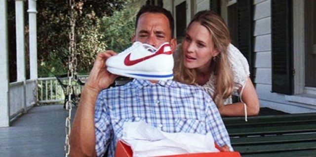 La paire de Nike Cortez de Forrest Gump (Tom Hanks) dans Forrest Gump