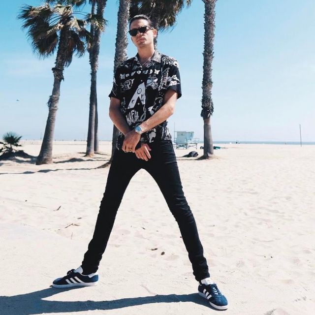 The pair of Adidas original GAZELLE that carries G-Eazy on his account  Instagram | Spotern