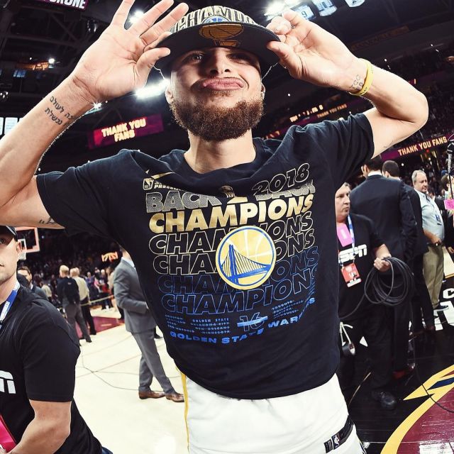 The hat new era stephen curry on instagram of warriors