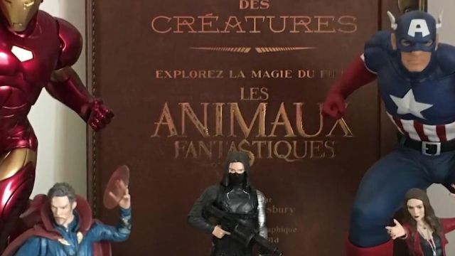 The book "fantastic animals: the suitcase creatures" seen in the video, "You sell the dream - Your collections Geek" of The Chain of the Geek