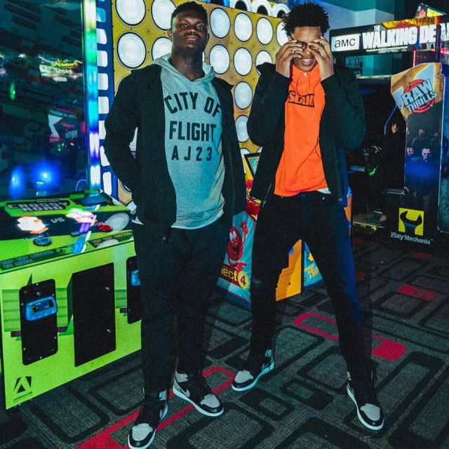 The Air Jordan 1 retro high black and grey Shareef O'neal on his account Instagram