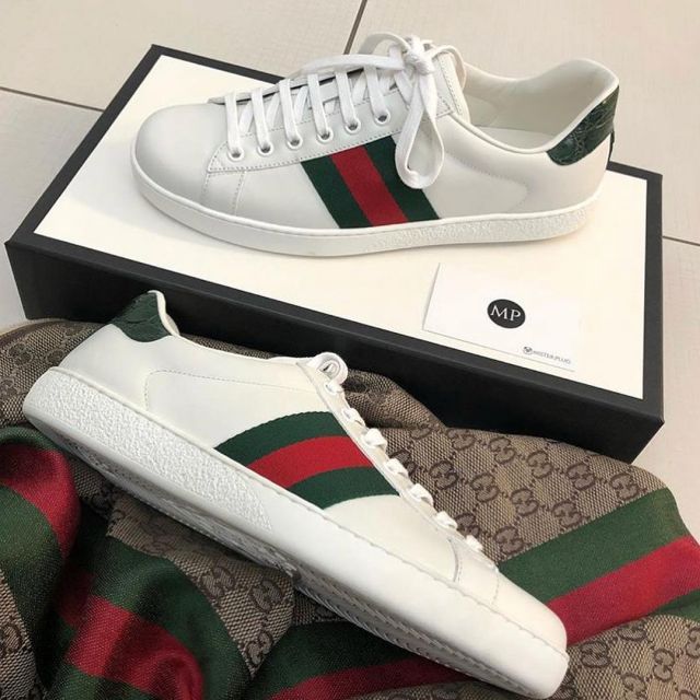 Sneakers Gucci views on the account Instagram of baratocomolahuertagdl ...