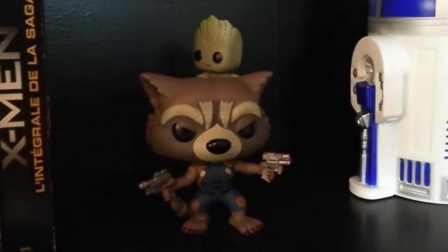 Funko Pop Rare Rocket Baby Groot Spotern