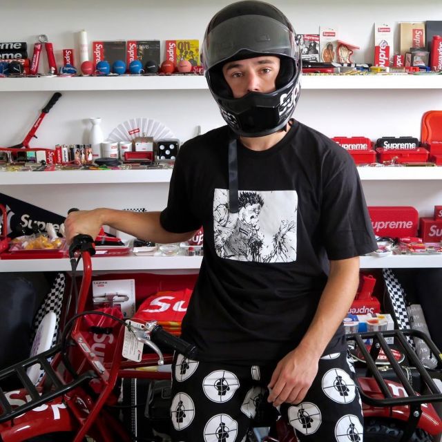 supreme simpson helmet