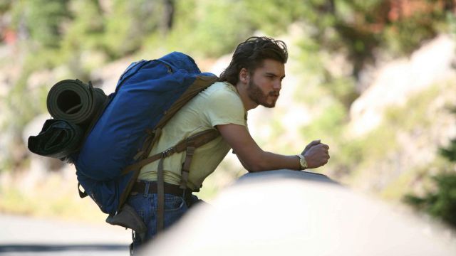 The backpack of Christopher McCandless in Into The Wild