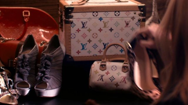 The suitcase Louis Vuitton in The Bling Ring