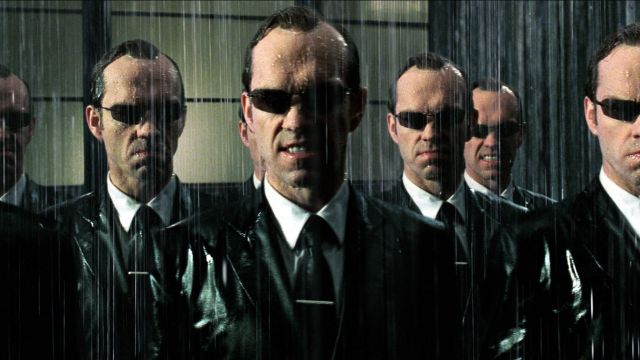 La cravate originale de l'Agent Smith (Hugo Weaving) dans Matrix Revolutions