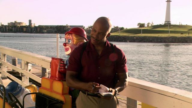 The authentic look of James Doakes (Erik King) in Dexter