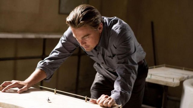 The famous spinning top (Totem) Dominic Cobb (Leonardo DiCaprio) in Inception