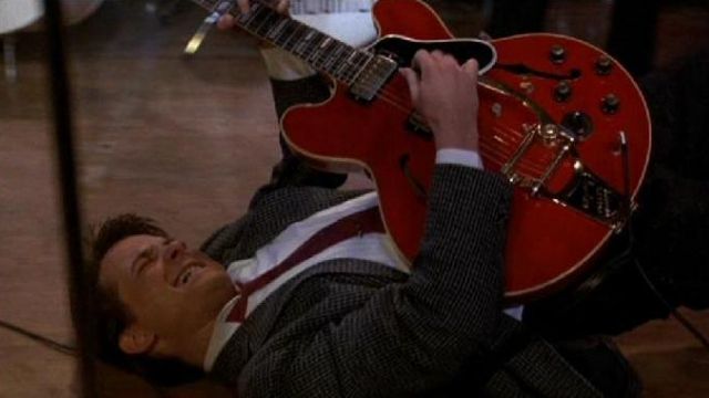 The Gibson ES 345 Cherry (1964) Marty McFly (Michael J. Fox) in Back to the future