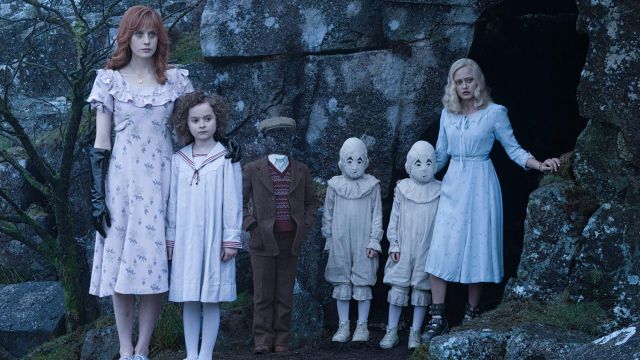 The blue dress Emma Bloom (Ella Purnell) in Miss Peregrine and the children in particular