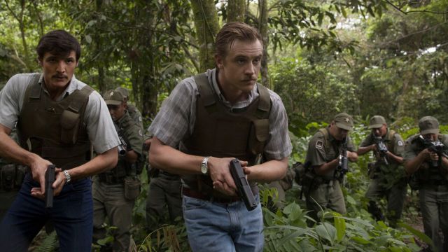 The real Omega watch Steve Murphy (Boyd Holbrook) in Narcos