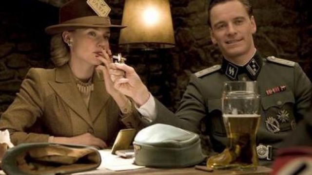The mug in boot shape in Inglourious Basterds