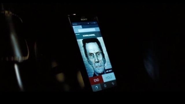 The Sony Xperia z5 used by James Bond (Daniel Craig) in Spectrum